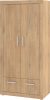 Viki gardróbszekrény 4 ajtó - Cremona tölgy