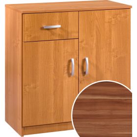 Komód 2 ajtó 1 fiók K-8041S2D - Wallis szilva