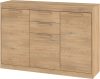 Maximus komód 3 ajtó 2 fiók - Cremona tölgy