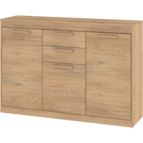 Maximus komód 3 ajtó 2 fiók - Cremona tölgy