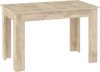 Étkezőasztal fix asztallappal - Endgrain tölgy