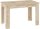 Étkezőasztal fix asztallappal - Endgrain tölgy