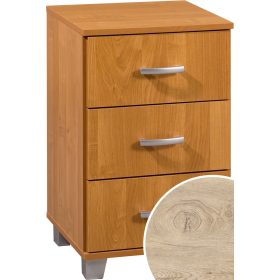 Komód 3 fiók KN-4033S - Endgrain tölgy