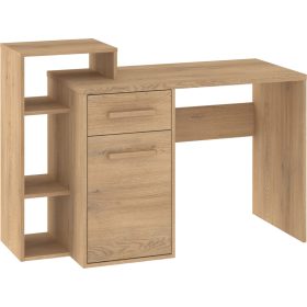 Rio íróasztal 1 ajtó 1 fiók balos - Cremona tölgy