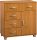 Komód 1 ajtó 4 fiók KN-8044S1D - Éger