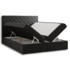 Atos ágyneműtartós boxspring ágy 160x200 - Barna