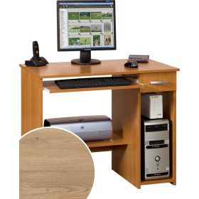 Kuba számítógépasztal - Cremona tölgy